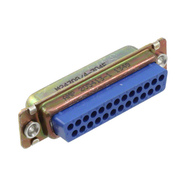 205413-1 TE Connectivity Aerospace, Defense and Marine  Alloggiamenti per connettori D-Sub a forma di D